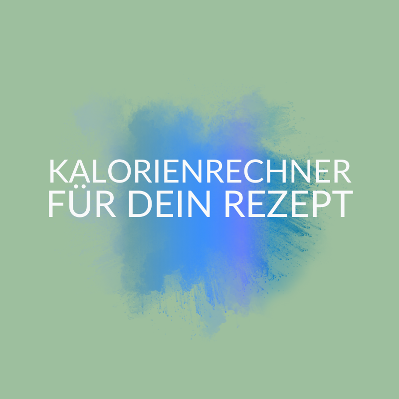 Kalorienrechner fuer Dein Rezept, Lebensmittel eintragen und Kalorien berechnen lassen
