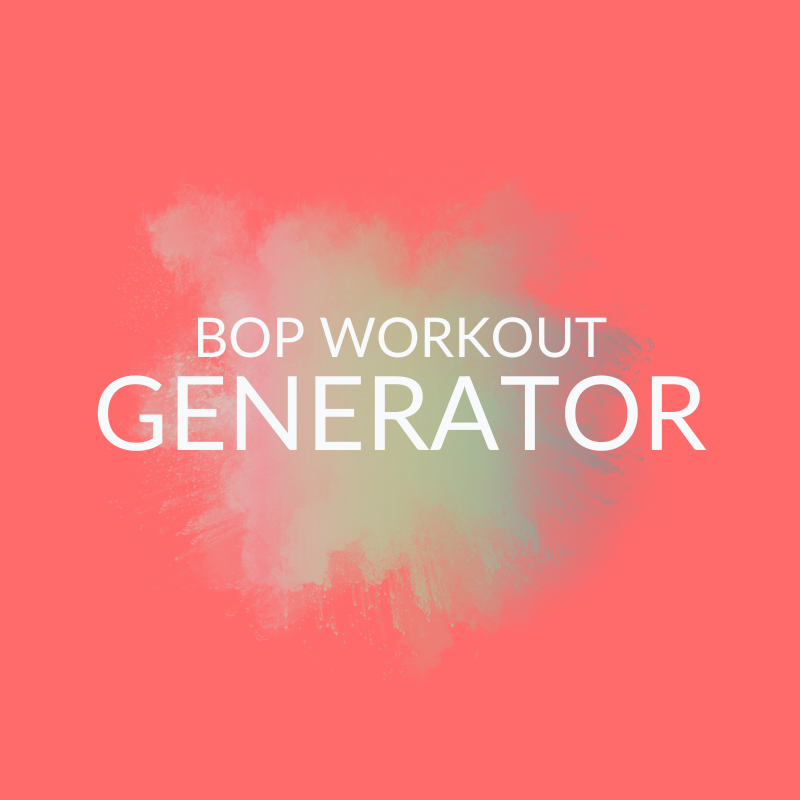 BOP-Workout Generator
